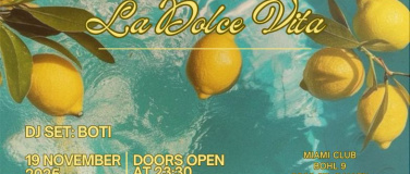 Event-Image for 'La Dolce Vita'