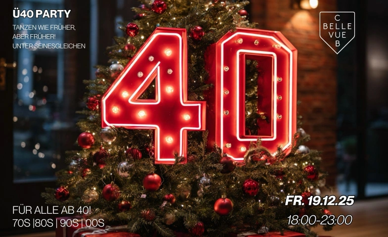 Ü40 PARTY IM CLUB BELLEVUE Club Bellevue, Freieckgasse 9, 8001 Zürich Tickets