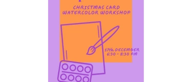 Event-Image for 'Sip N Paint - Christmas Card Watercolour Workshop'