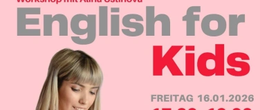 Event-Image for 'Workshop "English for kids" 5+ DE/ENG/RU'