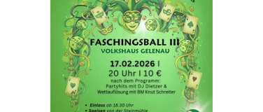 Event-Image for 'Faschingsveranstaltung III 2026'