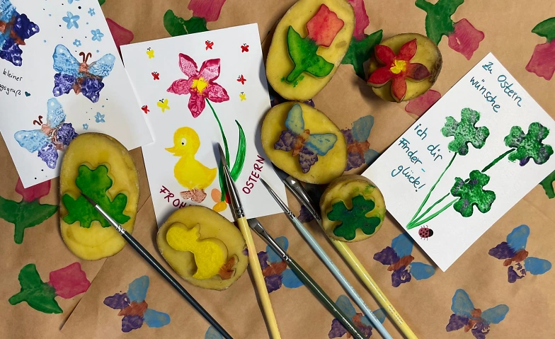 Event-Image for 'Osterkarten mit Kartoffeldruck gestalten'