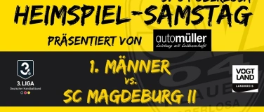 Event-Image for 'Heimspiel SV 04 Plauen-Oberlosa vs. SC Magdeburg II'