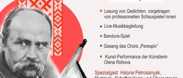 Event-Image for 'Literarisch-musikalischer Abend "Kobzar- Wort der Freiheit"'