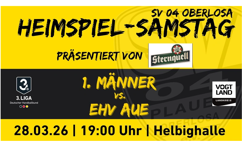 Event-Image for 'Heimspiel SV 04 Plauen-Oberlosa vs. EHV Aue'