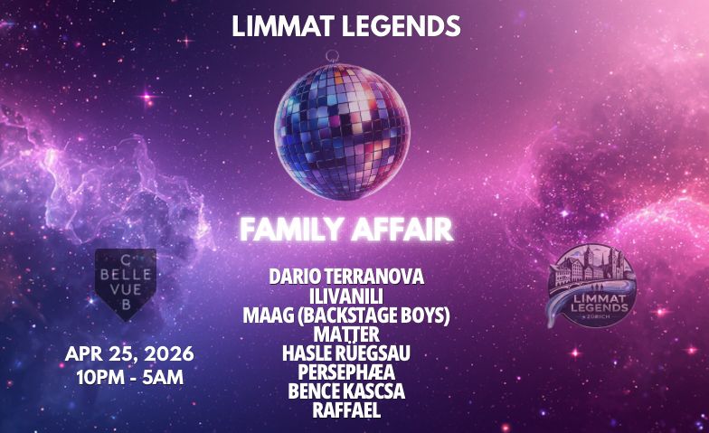 LIMMAT LEGENDS Club Bellevue, Z&uuml;rich Tickets