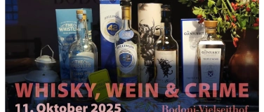 Event-Image for 'Whisky, Wein & Crime - Verkostung & Krimilesung'