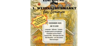 Event-Image for '1. Weihnachtsmarkt für Senioren'