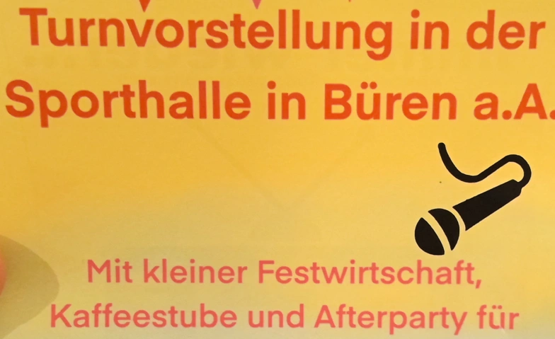 Turnvorstellung des SGV und TV Büren a.A. Tickets