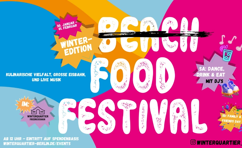Event-Image for 'Berlin Beach Food Festival &ndash; Winteredition im Napoleon Komp'