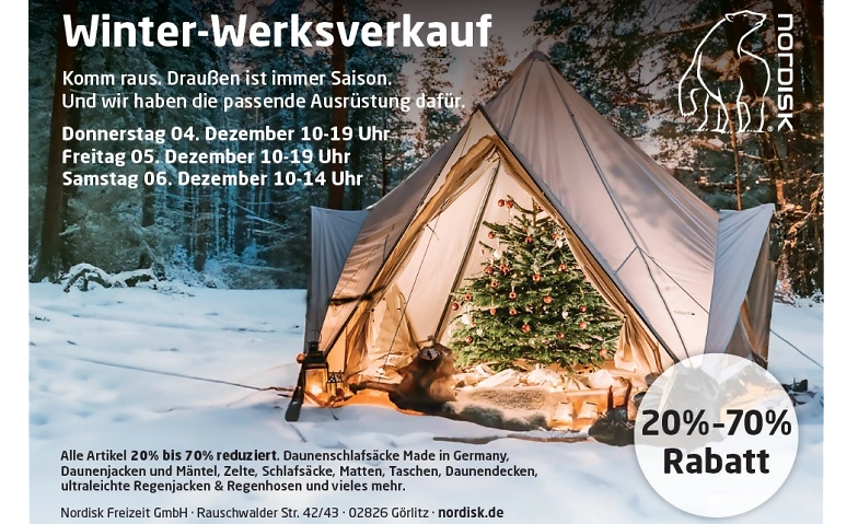 Event-Image for 'Winter Werksverkauf'