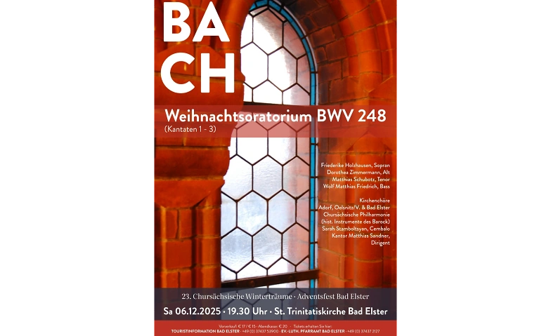 Event-Image for 'Weihnachtsoratorium Johann Sebastian Bach Kantaten 1-3'