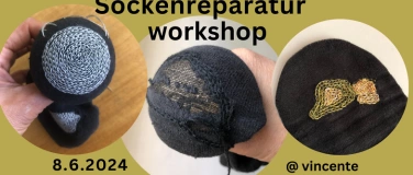 Event-Image for 'Stopfkurs - "dünner Stellen an Socken Reparieren"'
