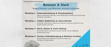 Event-Image for 'Bewusst & Stark - Selbstwahrnehmung & Stresskompetenz'