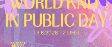 Event-Image for 'World Knit in Public Day'