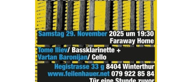 Event-Image for 'WorldBalkan.Tome Iliev/ Klarinette + Vartan Baronijan/Cello'