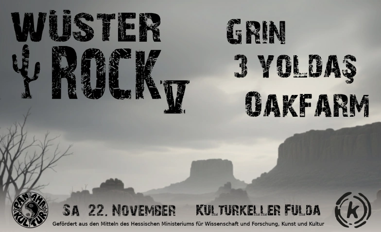 WÜSTER ROCK Vol. V Kulturkeller, Jesuitenplatz 2, 36037 Fulda Billets
