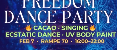 Event-Image for 'Freedom Dance Party 1-Year &mdash; Ecstatic Dance • Cacao & Singin'