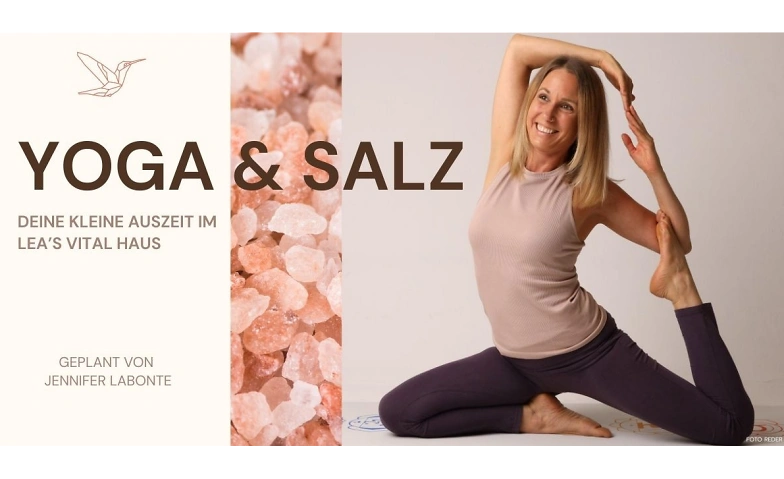 Event-Image for 'Yoga & Salz – Sanftes Yoga mit Sandra Lorenz & Ausspannen'