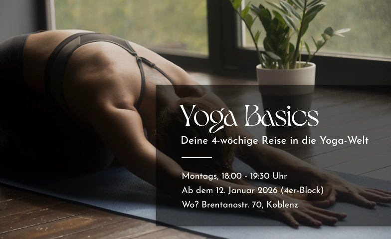 Event-Image for 'Yoga Anfängerkurs in Koblenz  – Entspannung & Stressabbau'