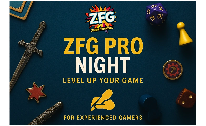 &#65039; ZFG XL Game Night &ndash; Premium Board Games in Zurich! Billets
