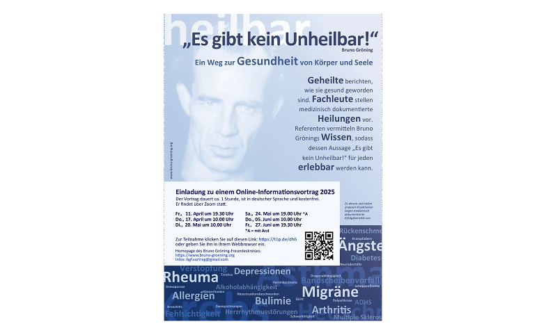 Event-Image for '"Es gibt kein Unheilbar"'