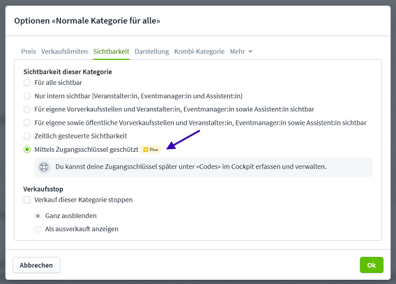 Zugangsschlüssel 2025 CH 5