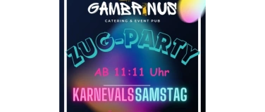 Event-Image for 'Zug-Party - Karnevalssamstag 2025'