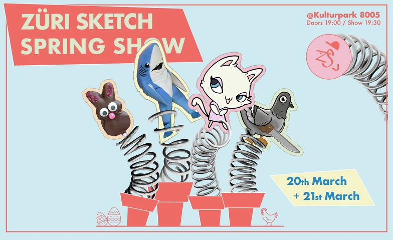 Z&uuml;ri Sketch Spring in to Spring Live Show (in English) Tickets