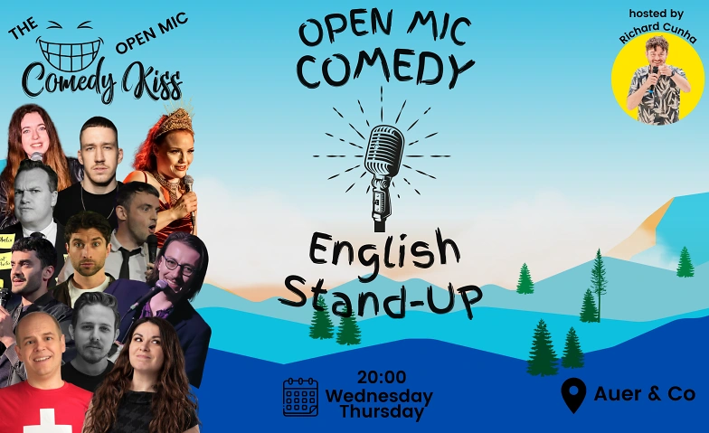 Thursday Comedy Kiss Open Mic, Zurich Tickets