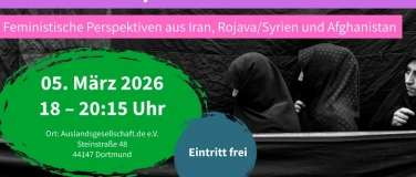 Event-Image for 'Feministische Perspektiven aus Iran, Syrien und Afghanistan'